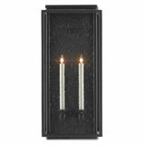 Midnight Wright Medium Outdoor Wall Sconce Wall Sconces LOOMLAN By Currey & Co