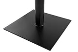 Mies Side Table, Black Steel Side Tables LOOMLAN By Noir