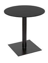 Mies Side Table, Black Steel Side Tables LOOMLAN By Noir