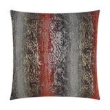 Mikadoon Earthen Multi Color Throw Pillow With Insert Throw Pillows LOOMLAN By D.V. Kap