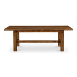 Mikoshi Solid Pine Brown Rectangular Dining Table Dining Tables LOOMLAN By Moe's Home