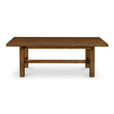 Mikoshi Solid Pine Brown Rectangular Dining Table Dining Tables LOOMLAN By Moe's Home