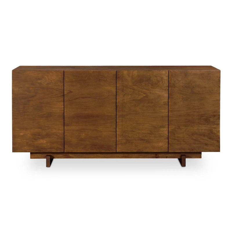 Mikoshi Solid Pine Brown Sideboard Sideboards LOOMLAN By Moe's Home