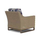 Milan Lounge Chair Premium Wicker Furniture Made In USA Outdoor Lounge Chairs LOOMLAN By Lloyd Flanders