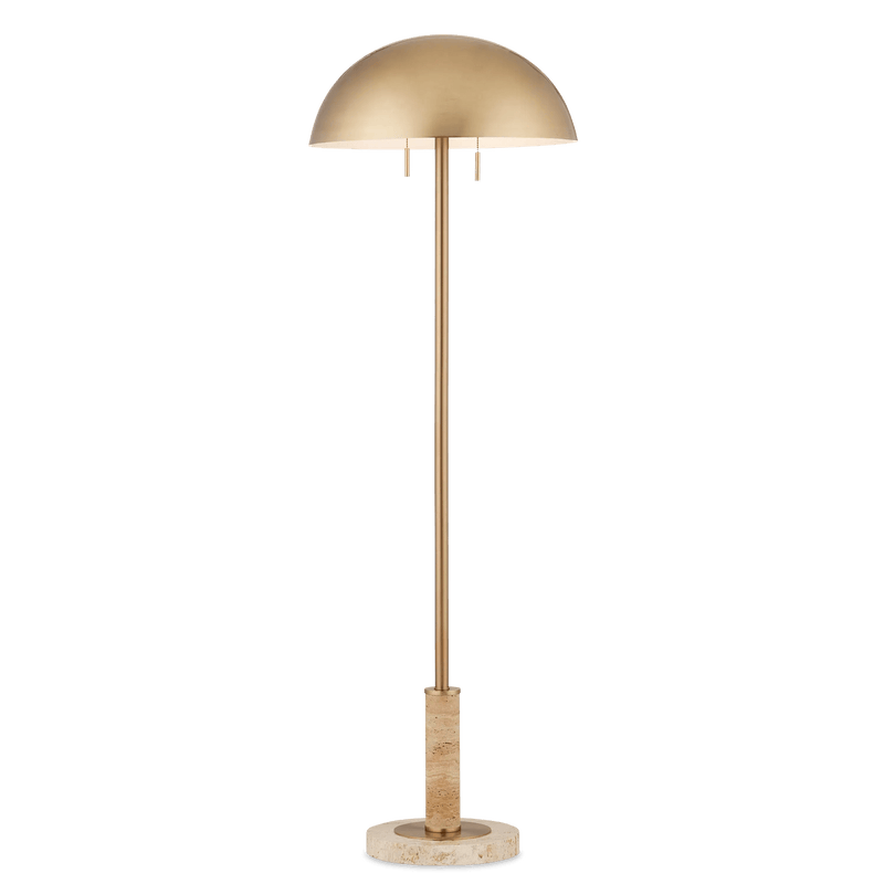 Miles Floor Lamp Floor Lamps LOOMLAN By Currey & Co