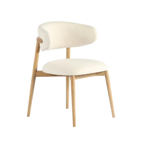 Milo Polyester Upholstered Armless Dining Chair