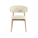 Milo Polyester Upholstered Armless Dining Chair