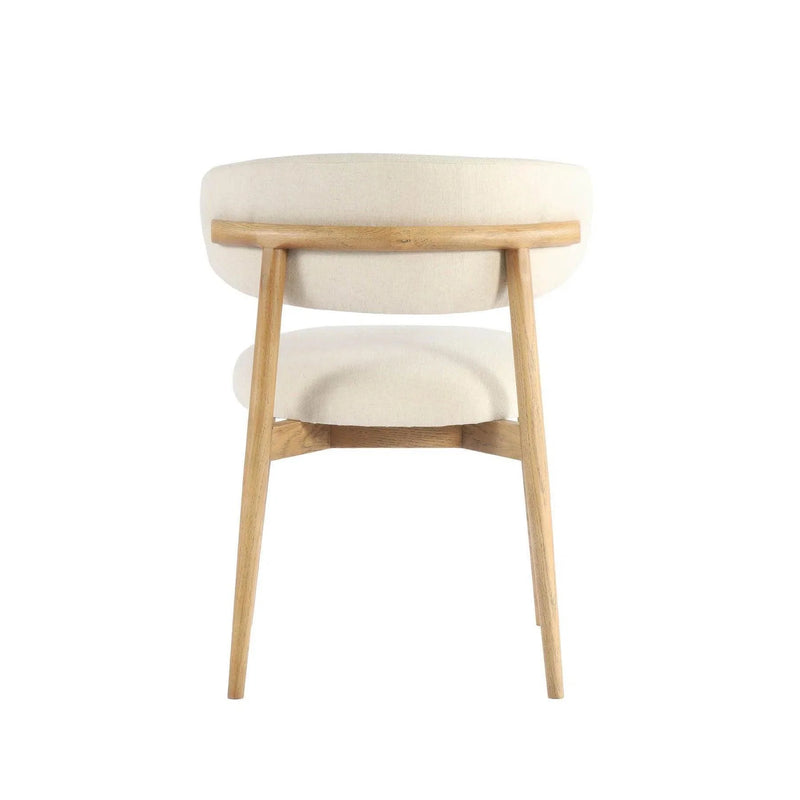 Milo Polyester Upholstered Armless Dining Chair