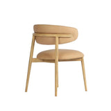 Milo Polyester Upholstered Armless Dining Chair