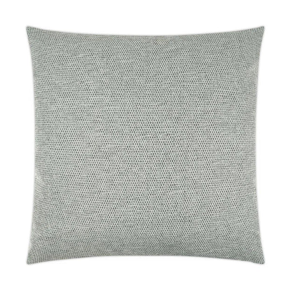 Mirante Ash Solid Grey Large Throw Pillow With Insert Throw Pillows LOOMLAN By D.V. Kap