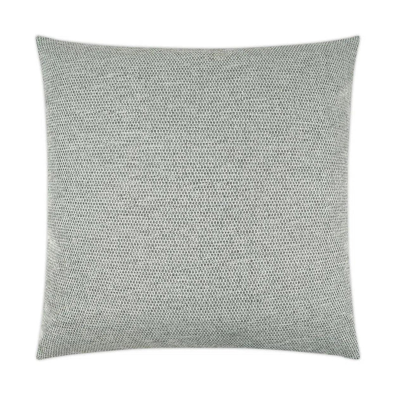 Mirante Ash Solid Grey Large Throw Pillow With Insert Throw Pillows LOOMLAN By D.V. Kap