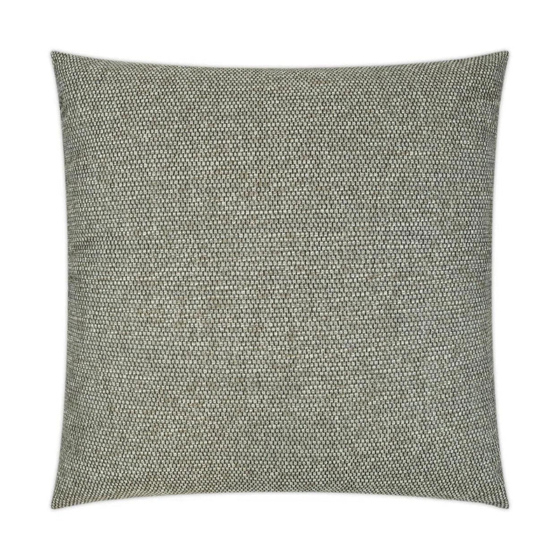 Mirante Granite Solid Grey Large Throw Pillow With Insert Throw Pillows LOOMLAN By D.V. Kap