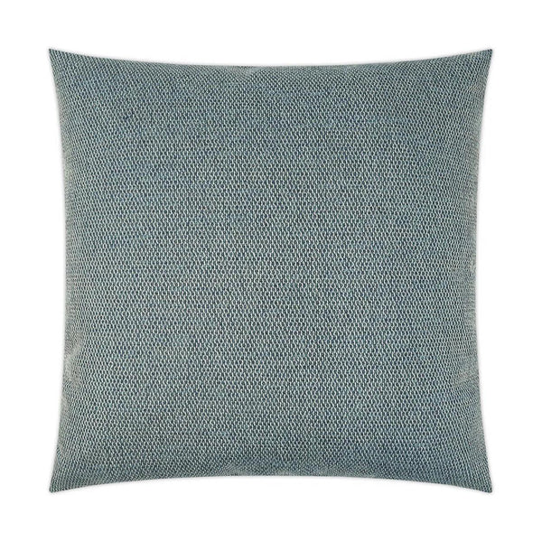 Mirante Marine Solid Blue Large Throw Pillow With Insert Throw Pillows LOOMLAN By D.V. Kap