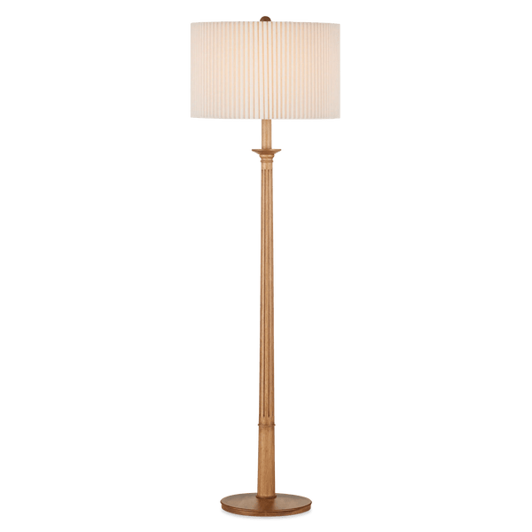 Mitford Floor Lamp Floor Lamps LOOMLAN By Currey & Co