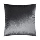 Mixology Onyx Black Throw Pillow With Insert Throw Pillows LOOMLAN By D.V. Kap