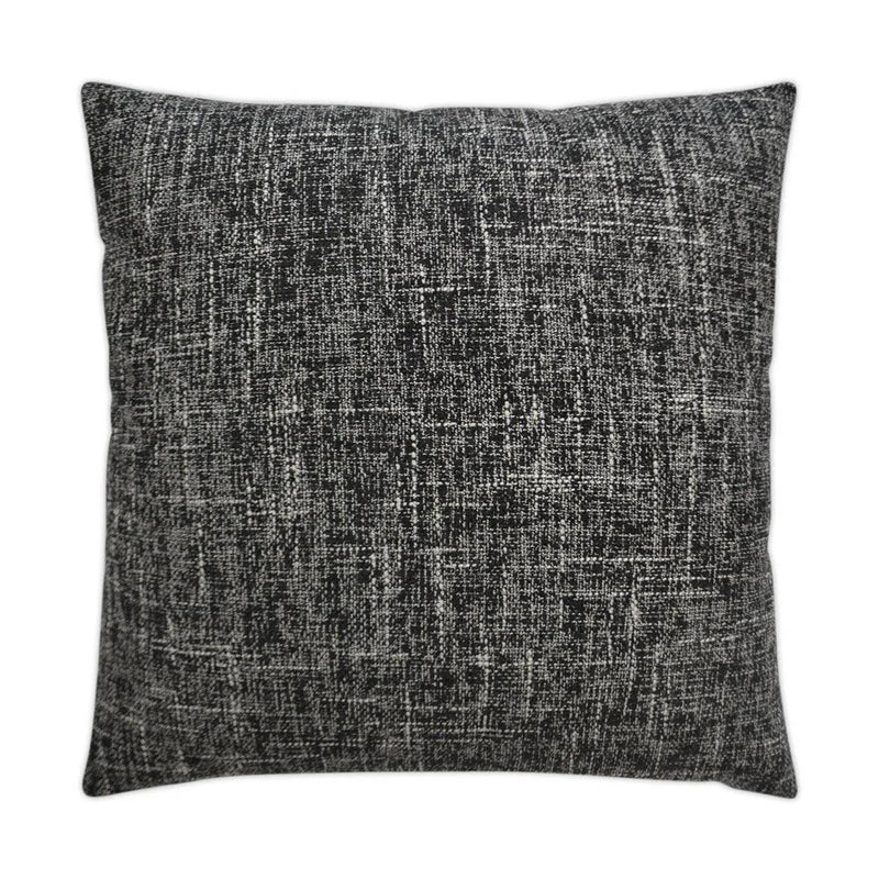 Mixology Onyx Black Throw Pillow With Insert Throw Pillows LOOMLAN By D.V. Kap