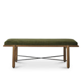 Modern Upholstered Suede Bedroom Bench Preston Bedroom Benches LOOMLAN By One For Victory