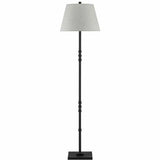 Mole Black Lohn Floor Lamp Floor Lamps LOOMLAN By Currey & Co