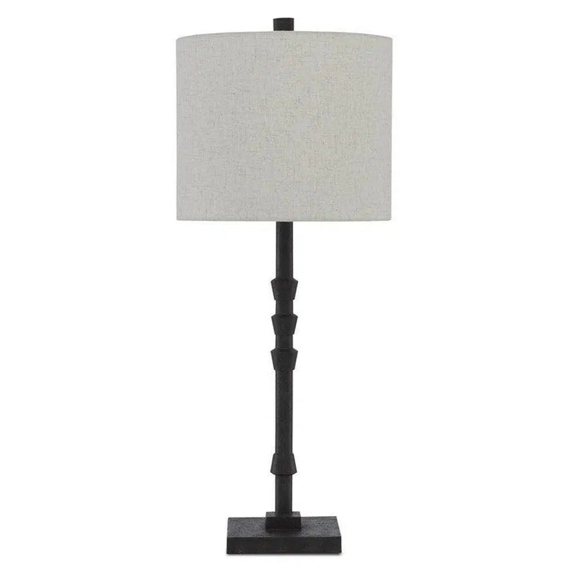 Mole Black Lohn Table Lamp Table Lamps LOOMLAN By Currey & Co