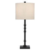 Mole Black Lohn Table Lamp Table Lamps LOOMLAN By Currey & Co