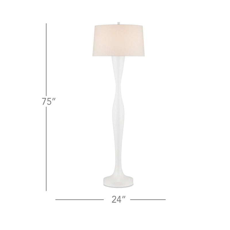 Monica Floor Lamp Floor Lamps LOOMLAN By Currey & Co