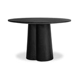 Mono Terrazzo and Concrete Round Dining Table Dining Tables LOOMLAN By Moe's Home