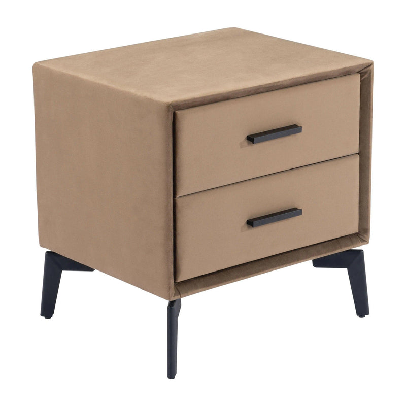 Montana Side Table Brown Side Tables LOOMLAN By Zuo Modern