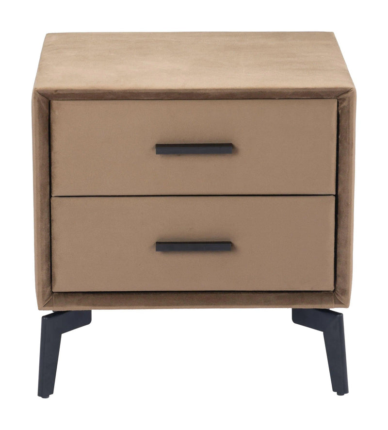 Montana Side Table Brown Side Tables LOOMLAN By Zuo Modern