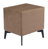 Montana Side Table Brown Side Tables LOOMLAN By Zuo Modern