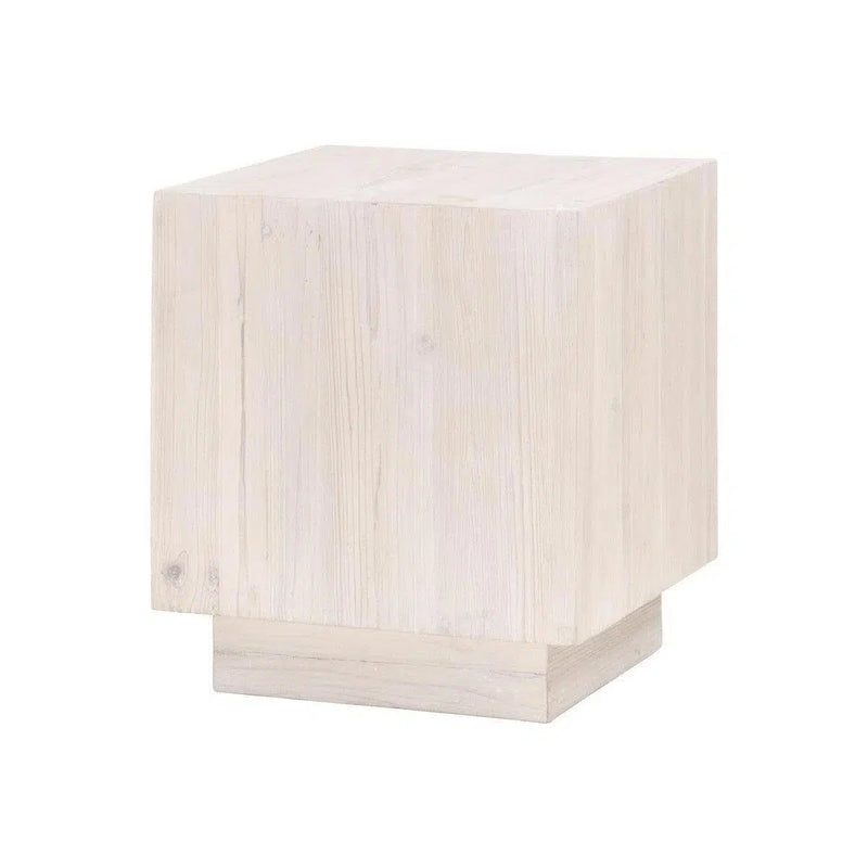 Montauk End Table Reclaimed Solid Wood Side Tables LOOMLAN By Essentials For Living