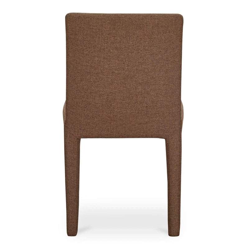 Monte Polyester Upholstered Armless Dining Chair (Set of 2) Dining Chairs LOOMLAN By Moe's Home