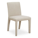 Monte Polyester Upholstered Armless Dining Chair (Set of 2) Dining Chairs LOOMLAN By Moe's Home