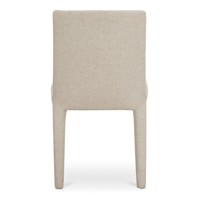 Monte Polyester Upholstered Armless Dining Chair (Set of 2) Dining Chairs LOOMLAN By Moe's Home