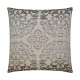 Monte Taupe Throw Pillow With Insert Throw Pillows LOOMLAN By D.V. Kap