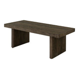 Monterey Rustic Solid Pine Wood Coffee Table Coffee Tables LOOMLAN By Moe's Home