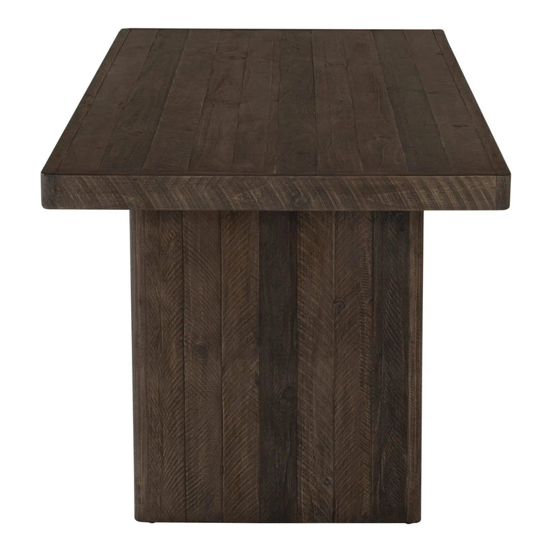 Monterey Rustic Solid Pine Wood Dining Table Dining Tables LOOMLAN By Moe's Home