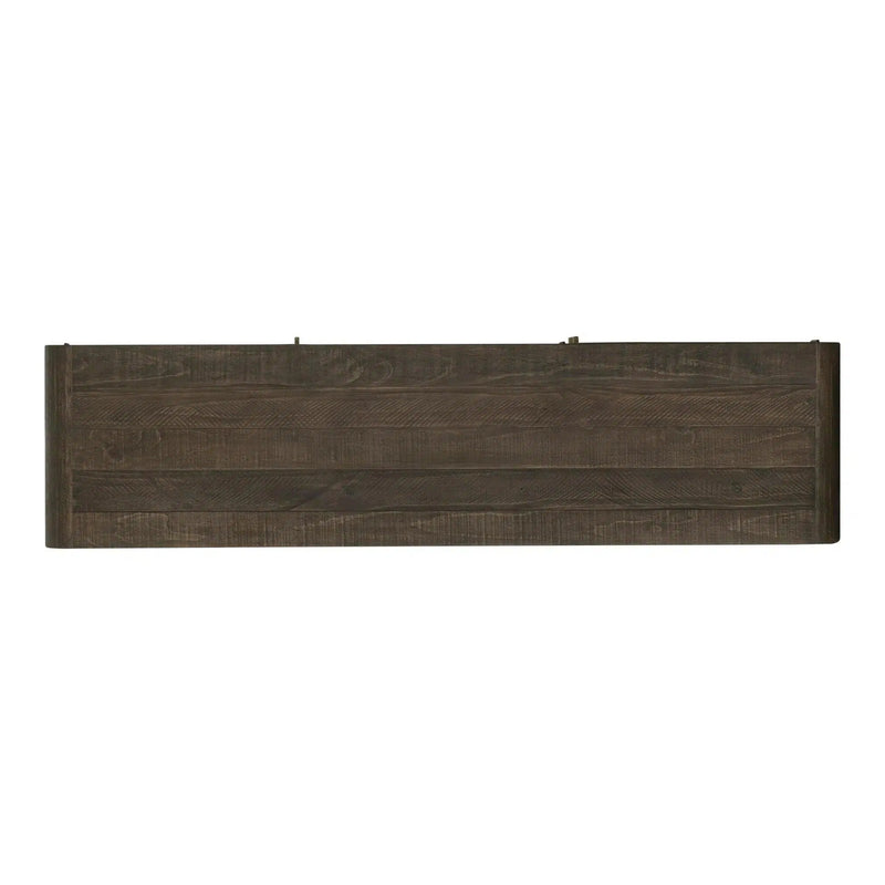 Monterey Rustic Solid Pine Wood Sideboard Sideboards LOOMLAN By Moe's Home