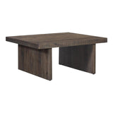 Monterey Wood Square Coffee Table Coffee Tables LOOMLAN By Moe's Home