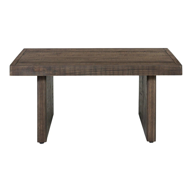 Monterey Wood Square Coffee Table Coffee Tables LOOMLAN By Moe's Home