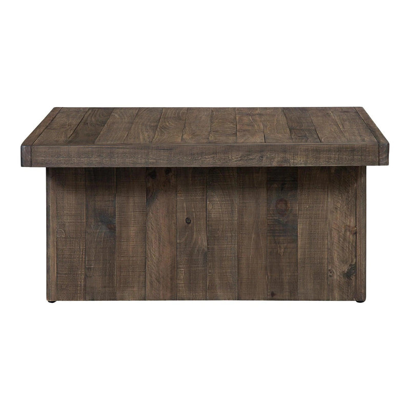 Monterey Wood Square Coffee Table Coffee Tables LOOMLAN By Moe's Home