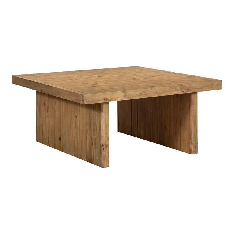 Monterey Wood Square Coffee Table Coffee Tables LOOMLAN By Moe's Home