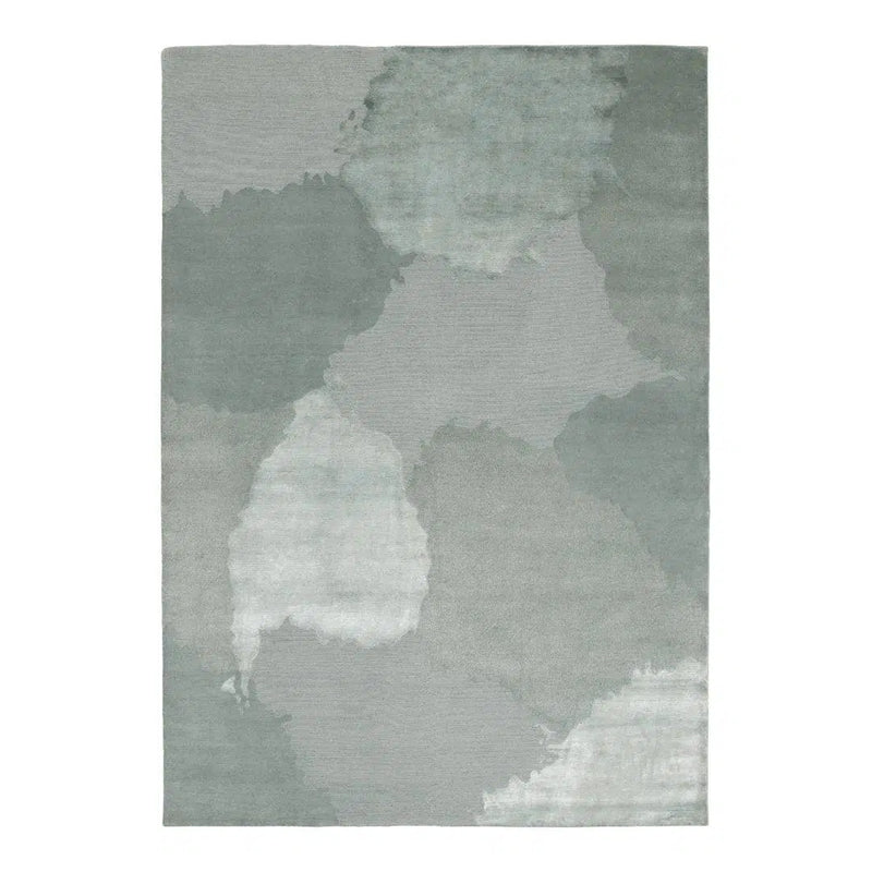 Monu Silver Grey Multicolor Handmade Wool Rug By Linie Design Area Rugs LOOMLAN By Linie Design