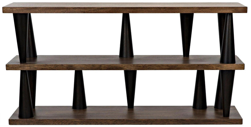 Mood Console, Ebony and Dark Walnut Console Tables LOOMLAN By Noir