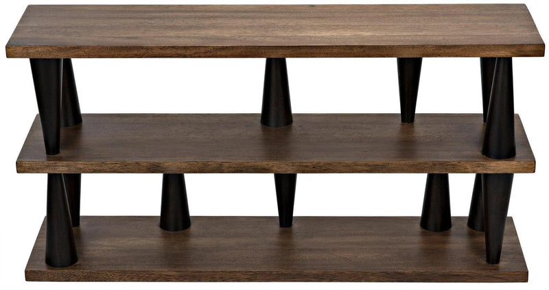 Mood Console, Ebony and Dark Walnut Console Tables LOOMLAN By Noir