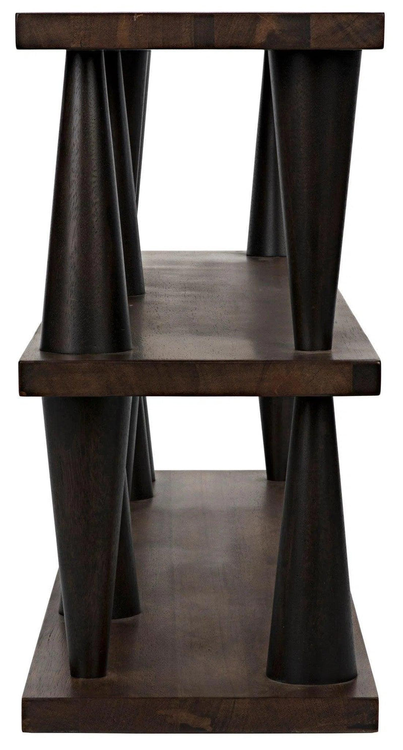 Mood Console, Ebony and Dark Walnut Console Tables LOOMLAN By Noir