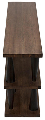 Mood Console, Ebony and Dark Walnut Console Tables LOOMLAN By Noir