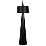 Moray Floor Lamp, Black Steel Floor Lamps LOOMLAN By Noir