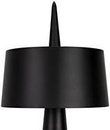 Moray Floor Lamp, Black Steel Floor Lamps LOOMLAN By Noir