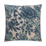 Morocco Blue Throw Pillow With Insert Throw Pillows LOOMLAN By D.V. Kap