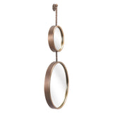 Mott Mirror Gold Wall Mirrors LOOMLAN By Zuo Modern